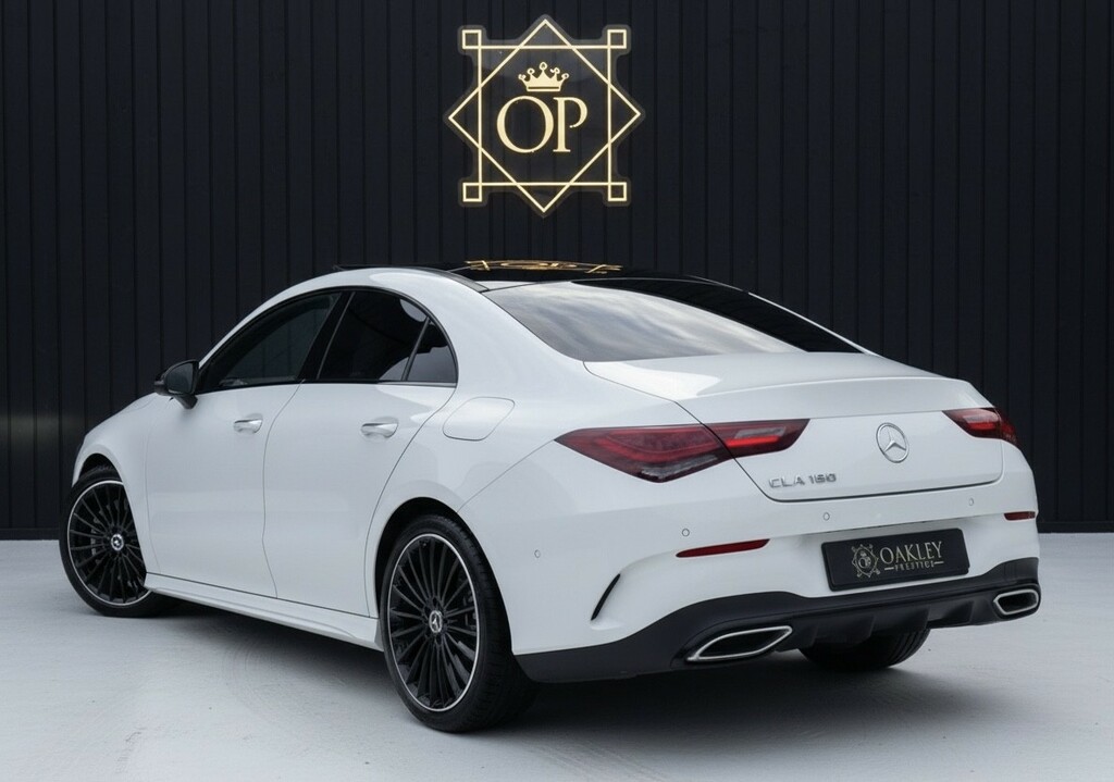 Mercedes-Benz CLA Class Saloon 1.3 Cla180h Mhev Amg Line 202323 KJ23YNH White #2