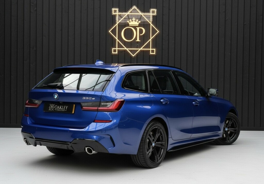 BMW 3 Series 2.0 330E M Sport Touring Blue #5