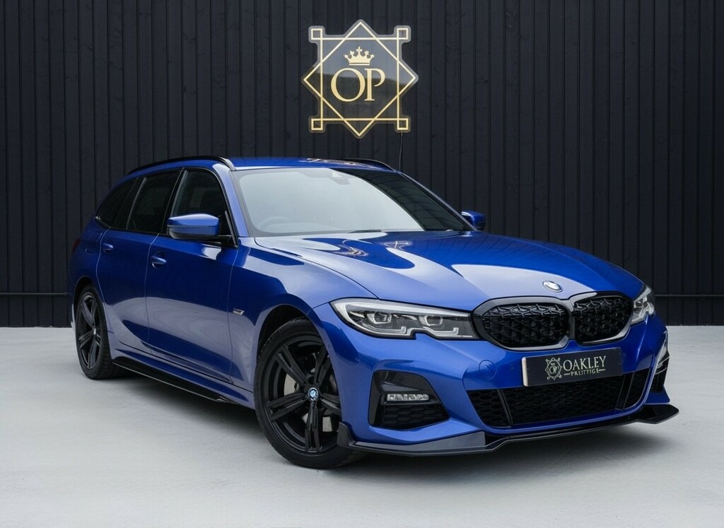 BMW 3 Series 2.0 330E M Sport Touring Blue