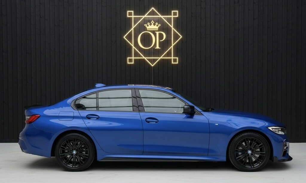 BMW 3 Series 2.0 330E M Sport Saloon Blue #4