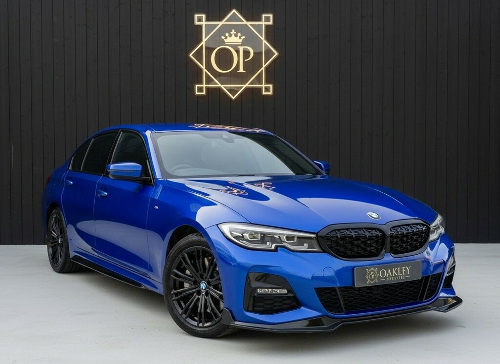 BMW 3 Series 2.0 330E M Sport Saloon Blue