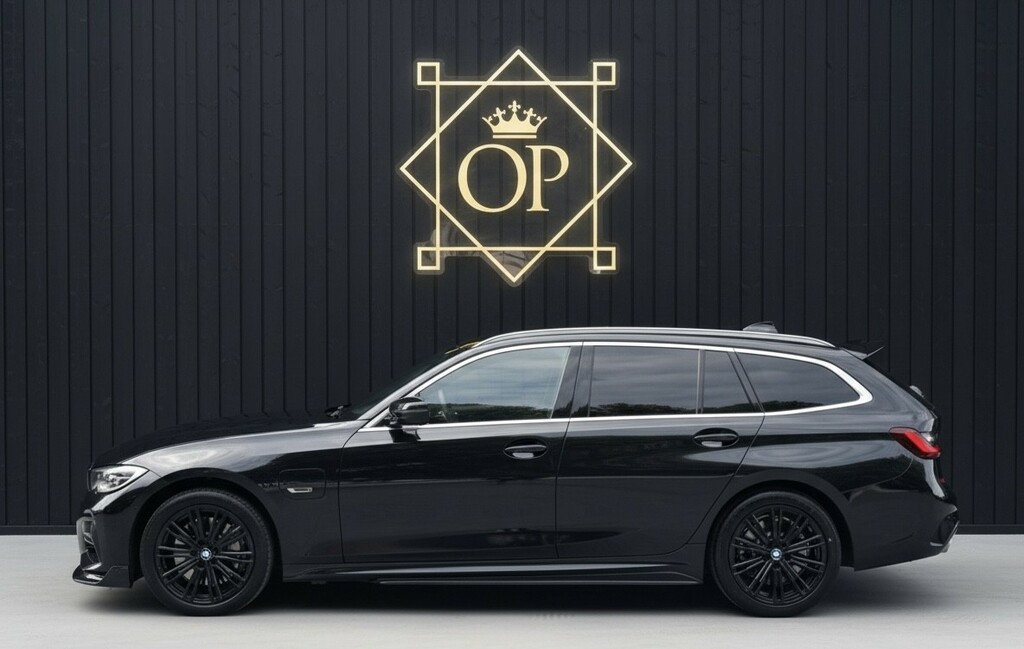 BMW 3 Series 2.0 330E M Sport Touring Black #6