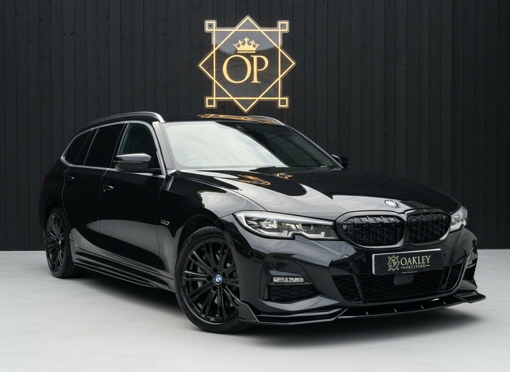 BMW 3 Series 2.0 330E M Sport Touring Black