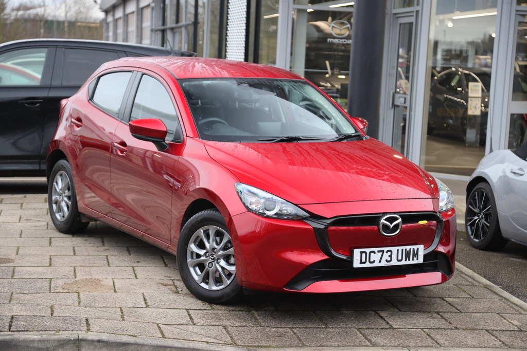 Mazda 2 1.5 E-skyactiv G Mhev Centre-line Red