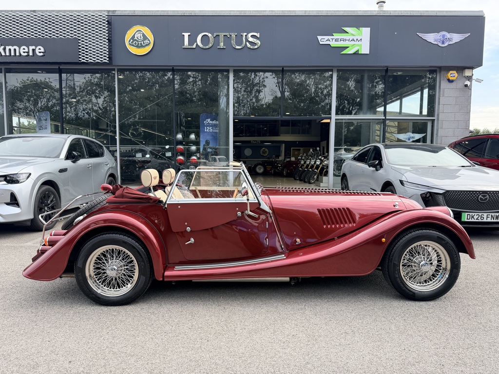 Morgan Plus Four Convertible Red #3
