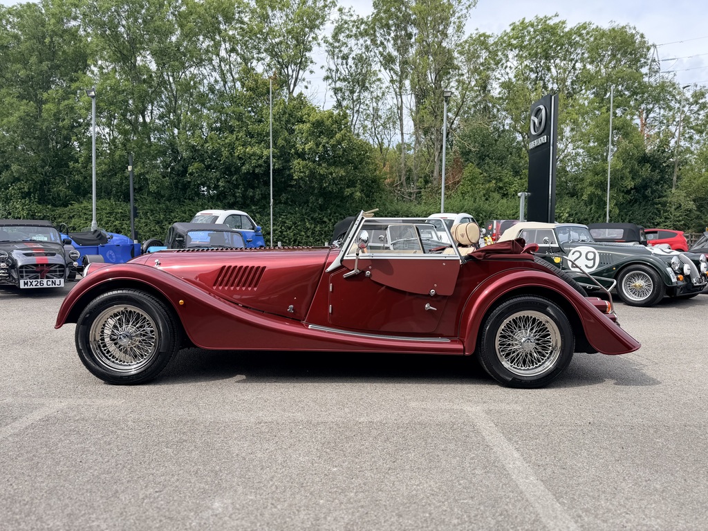 Morgan Plus Four Convertible Red #4