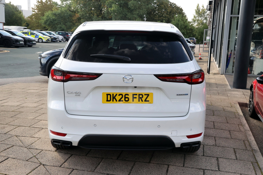 Mazda CX-60 2.5 Phev Homura Plus White #4