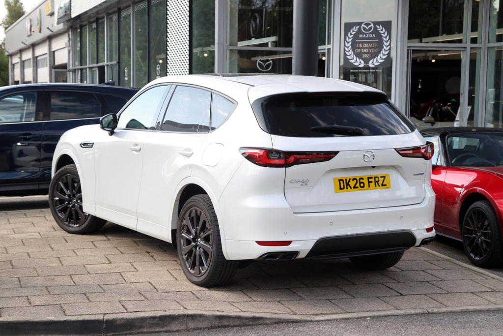 Mazda CX-60 2.5 Phev Homura Plus White #3