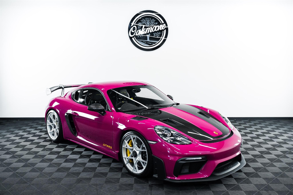Porsche 718 Cayman Coupe Pink