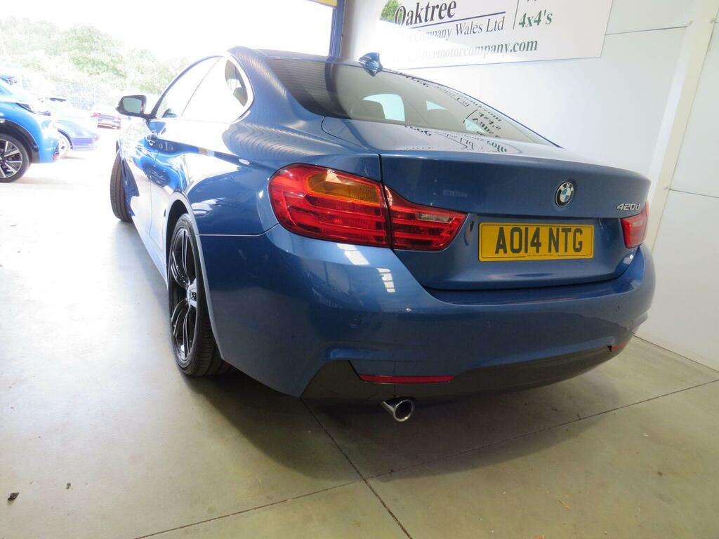 BMW 4 Series 2.0 420D M Sport Euro 6 Ss Blue #4