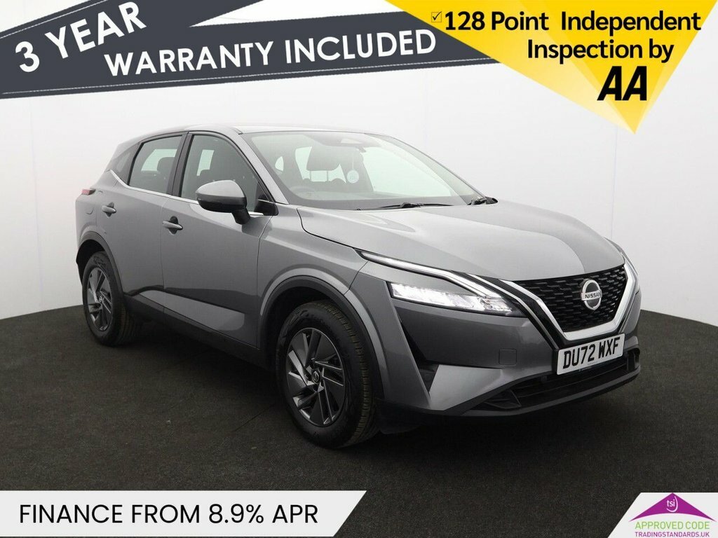 Nissan Qashqai 1.3L Acenta Premium DU72WXF Grey