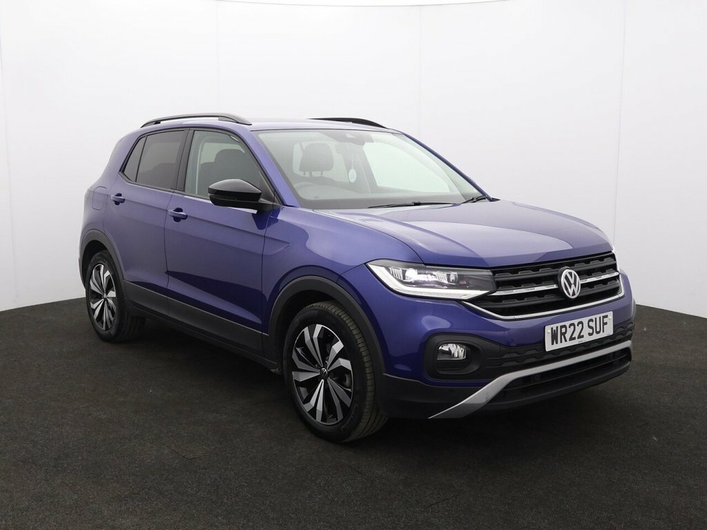Volkswagen T-Cross 1L Black Edition WR22SUF Blue