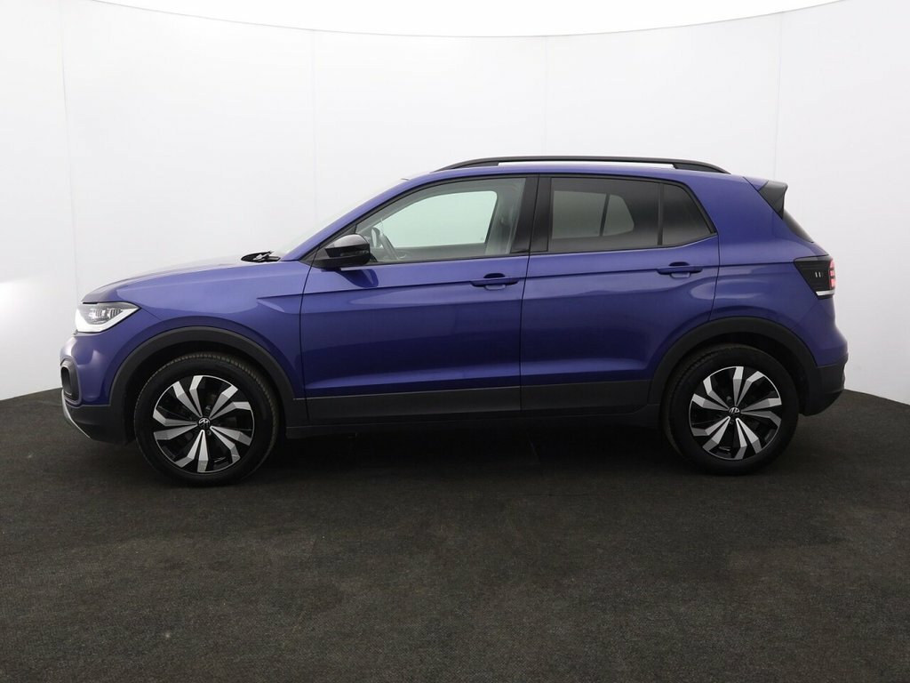 Volkswagen T-Cross 1L Black Edition WR22SUF Blue #4