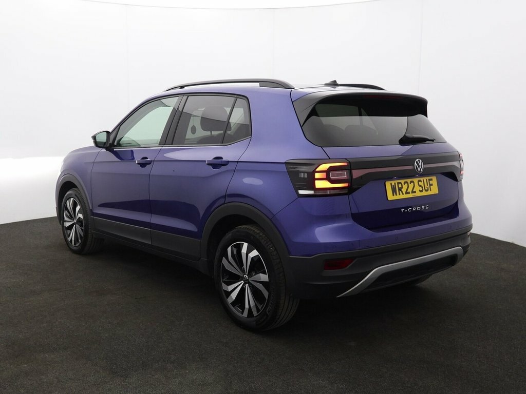 Volkswagen T-Cross 1L Black Edition WR22SUF Blue #5