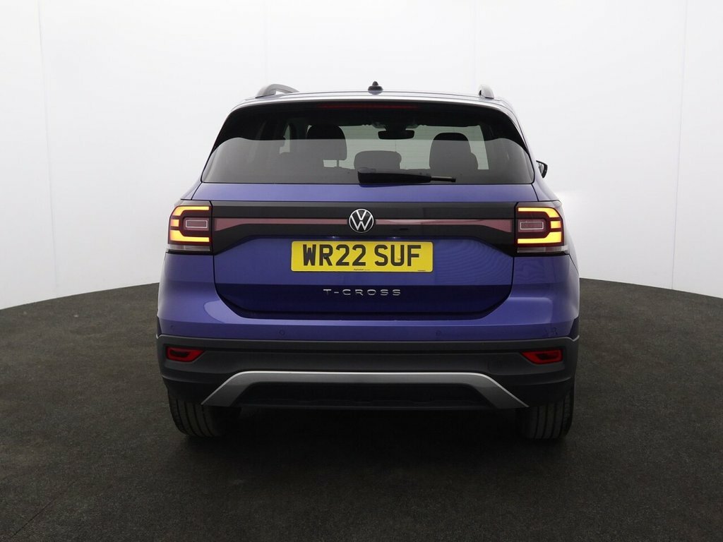Volkswagen T-Cross 1L Black Edition WR22SUF Blue #6