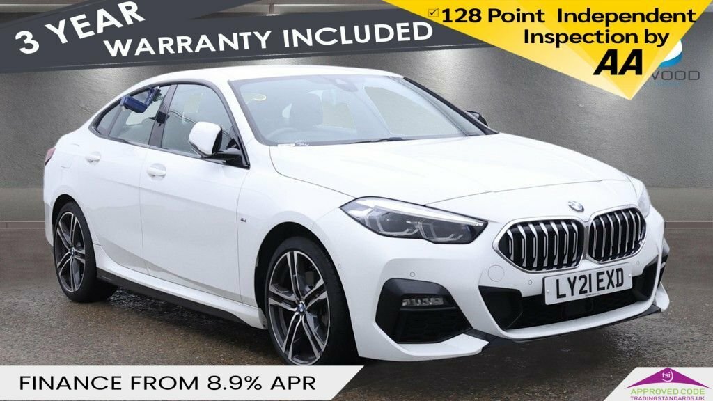BMW 2 Series Gran Coupe 1.5L M Sport White