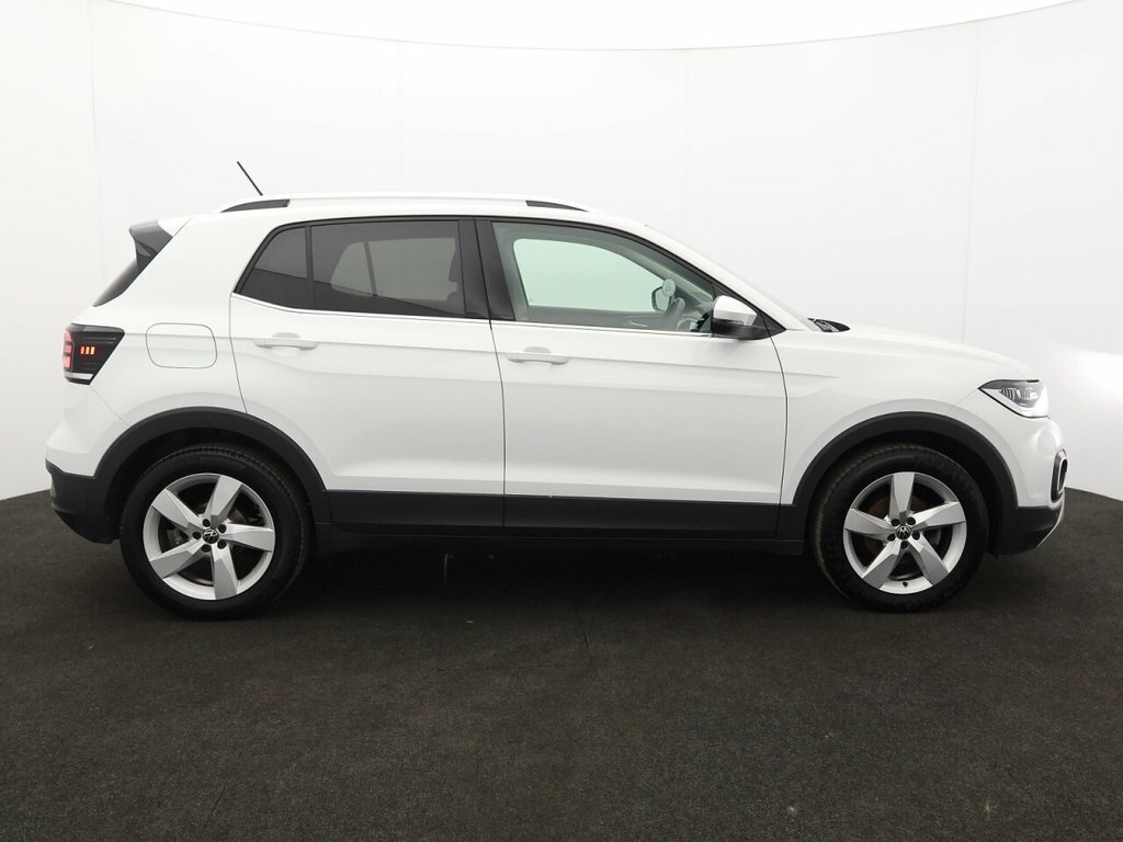 Volkswagen T-Cross 1.0 Tsi 95Ps Active Hatchback White #8