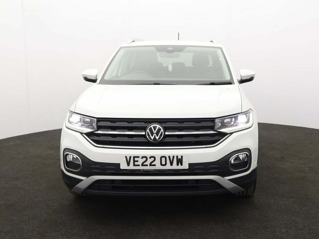 Volkswagen T-Cross Suv White #2