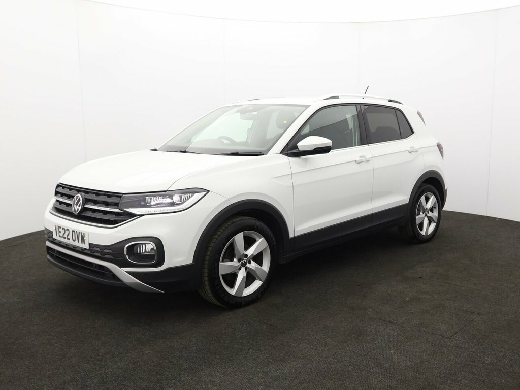 Volkswagen T-Cross Suv White #3