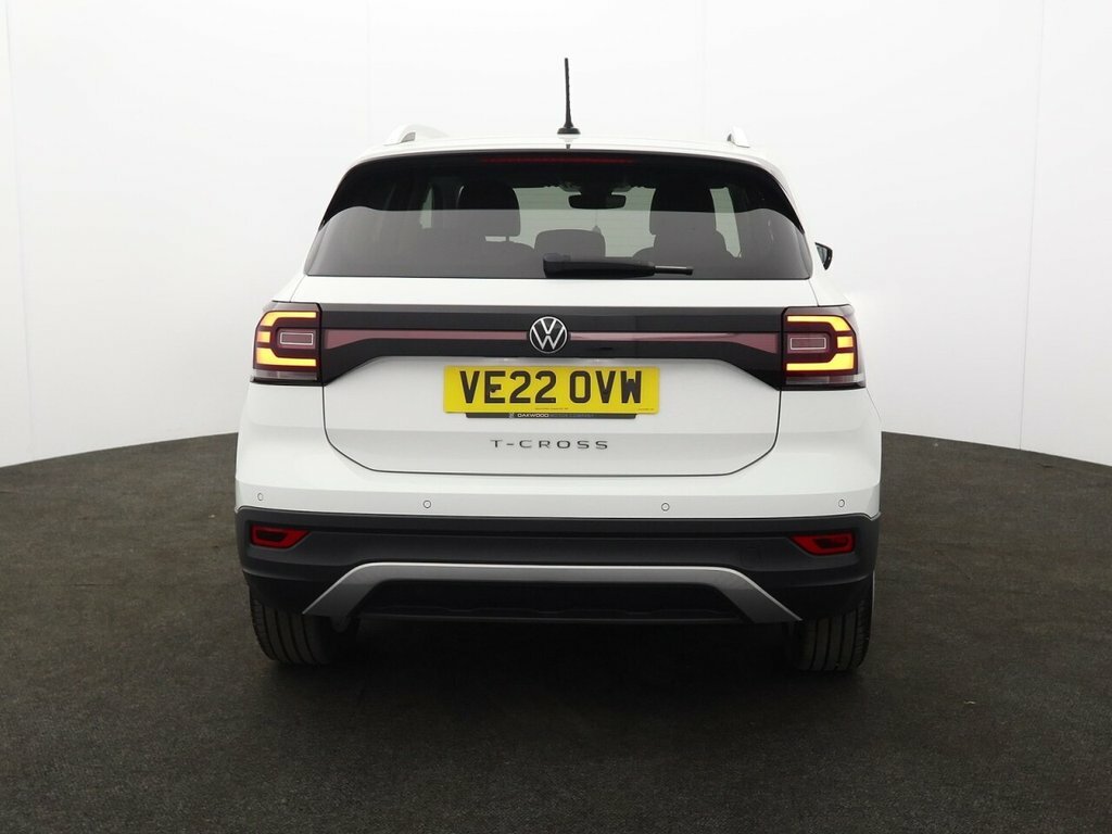 Volkswagen T-Cross Suv White #6