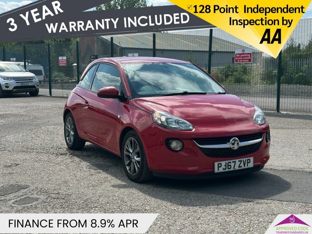 Vauxhall Adam 1L Jam Red