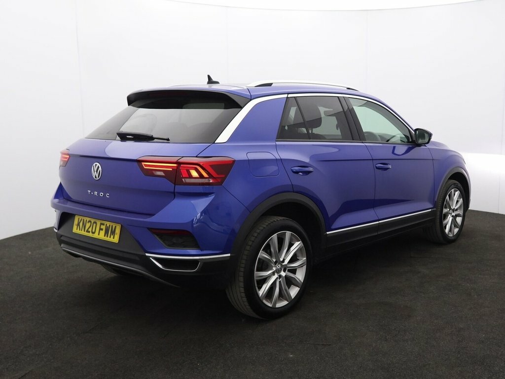 Volkswagen T-Roc 1.0 Tsi Design Euro 6 Ss Grey #7