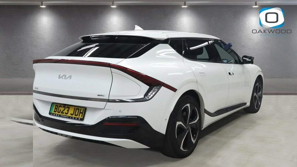 Kia EV6 Hatchback White #4
