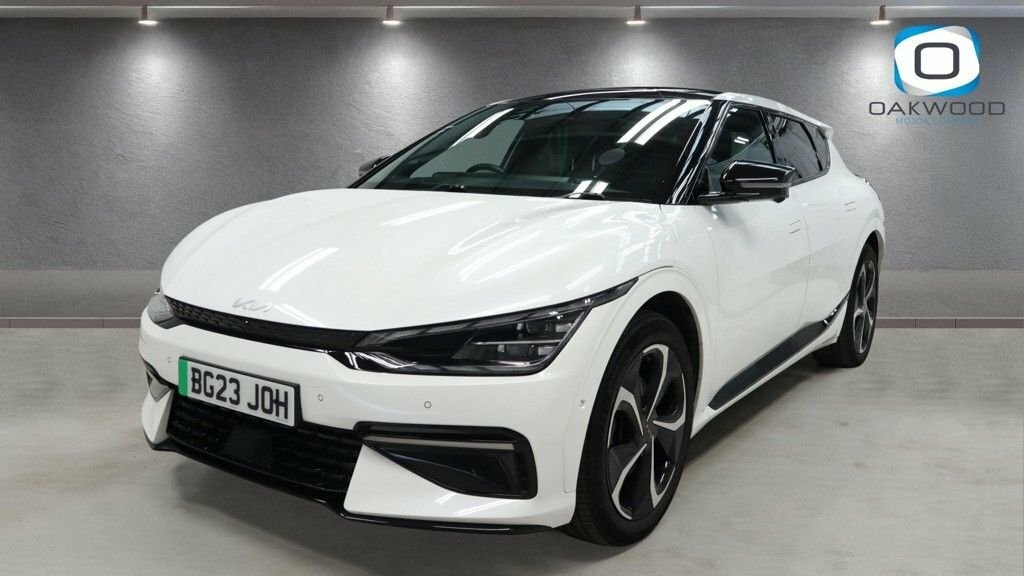 Kia EV6 Hatchback White #2