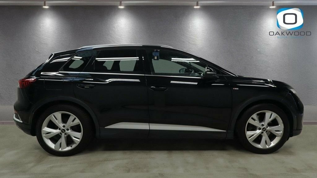 Audi Q4 E Tron Suv Black #5