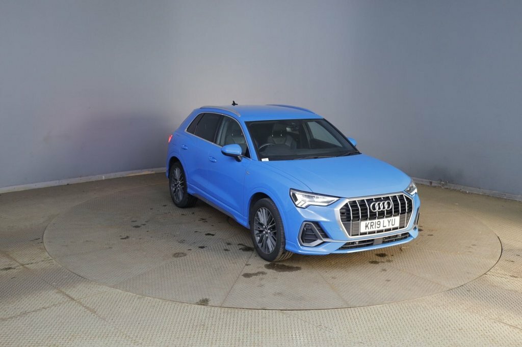 Audi Q3 1.5L S Line Blue