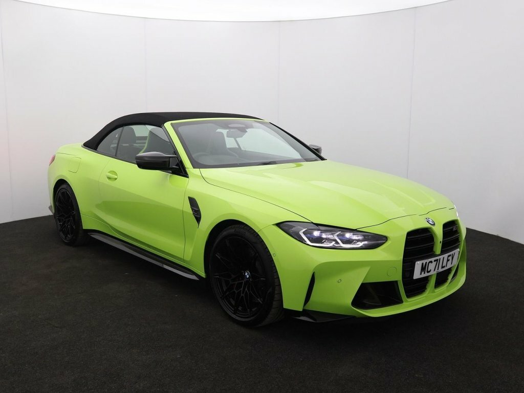 BMW M4 3L Competition Yellow