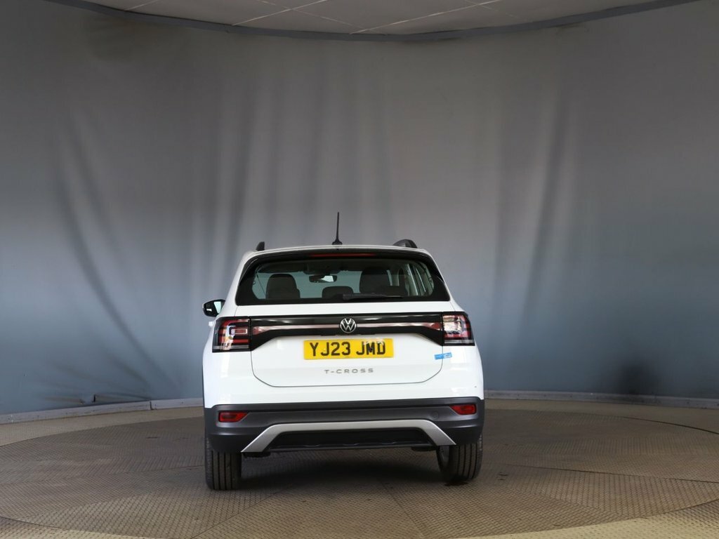 Volkswagen T-Cross 1L Se White #5