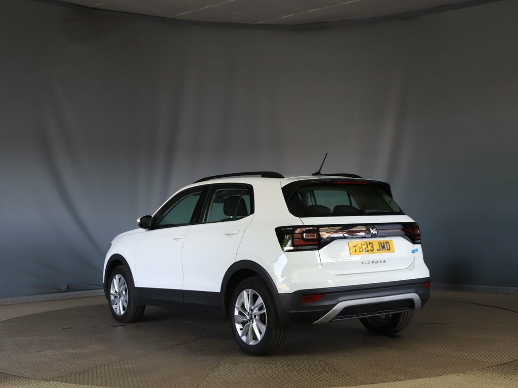Volkswagen T-Cross 1L Se White #4