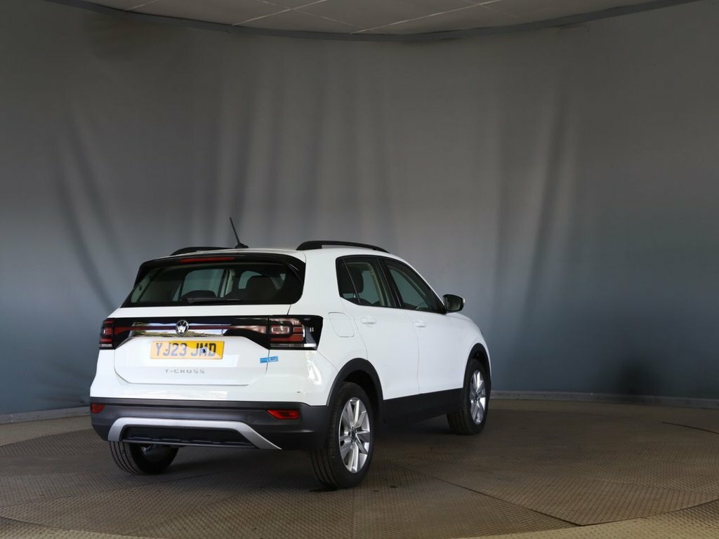 Volkswagen T-Cross 1L Se White #6