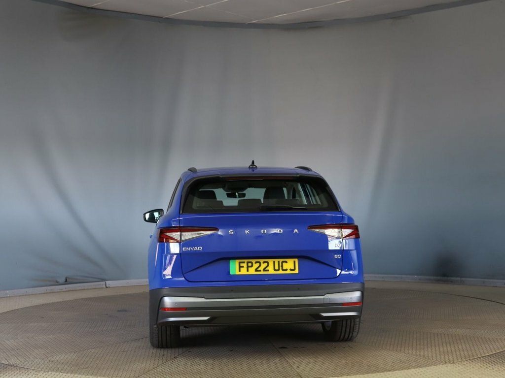 Skoda ENYAQ Suv Blue #4