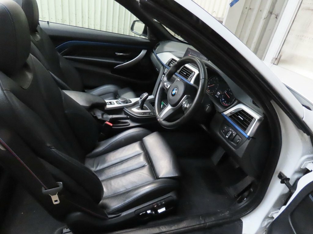 BMW 4 Series 420D 190 Xdrive Sport Business Media Blue #7