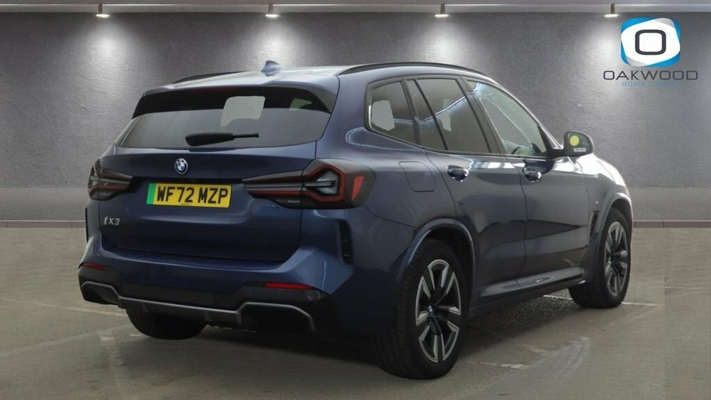 BMW iX3 Suv Blue #4