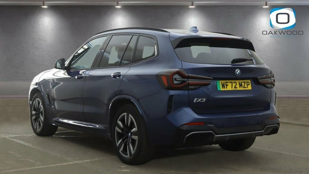 BMW iX3 Suv Blue #3