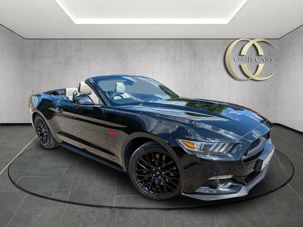 Ford Mustang 5.0 V8 Gt Selshift Euro 6 Black