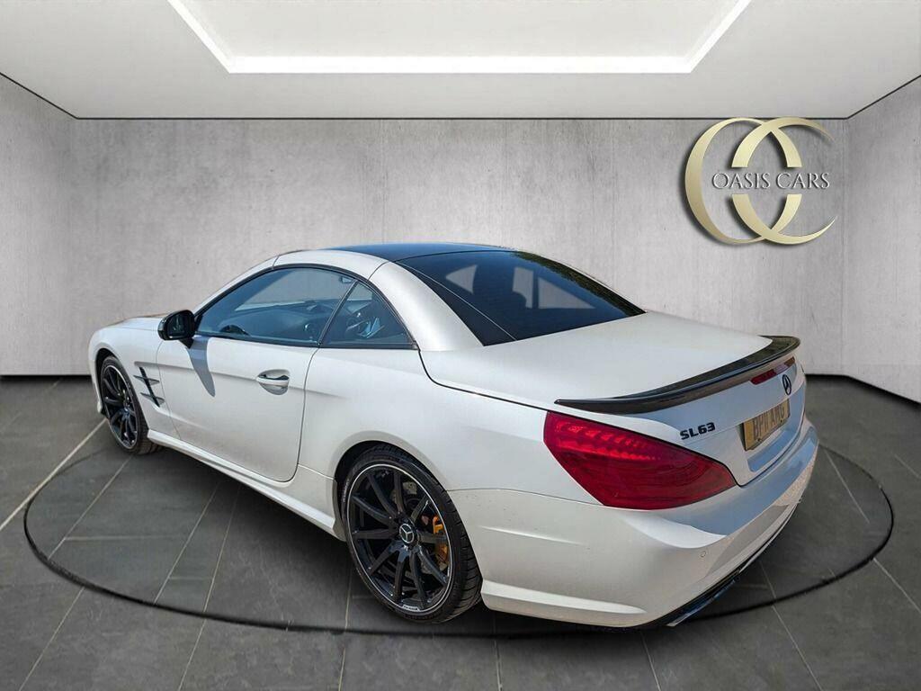 Mercedes-Benz SL Class 5.5 Sl63 V8 Amg Spds Mct Euro 5 Ss White #5