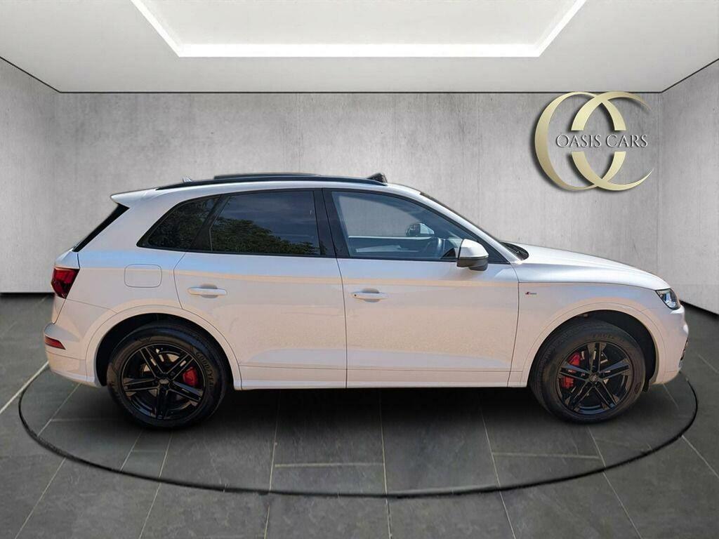 Audi Q5 2.0 Tdi S Line S Tronic Quattro Euro 6 Ss White #5