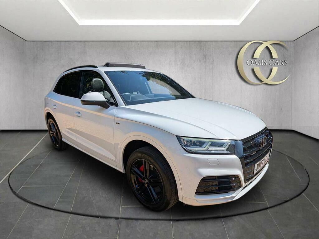 Audi Q5 2.0 Tdi S Line S Tronic Quattro Euro 6 Ss White #6