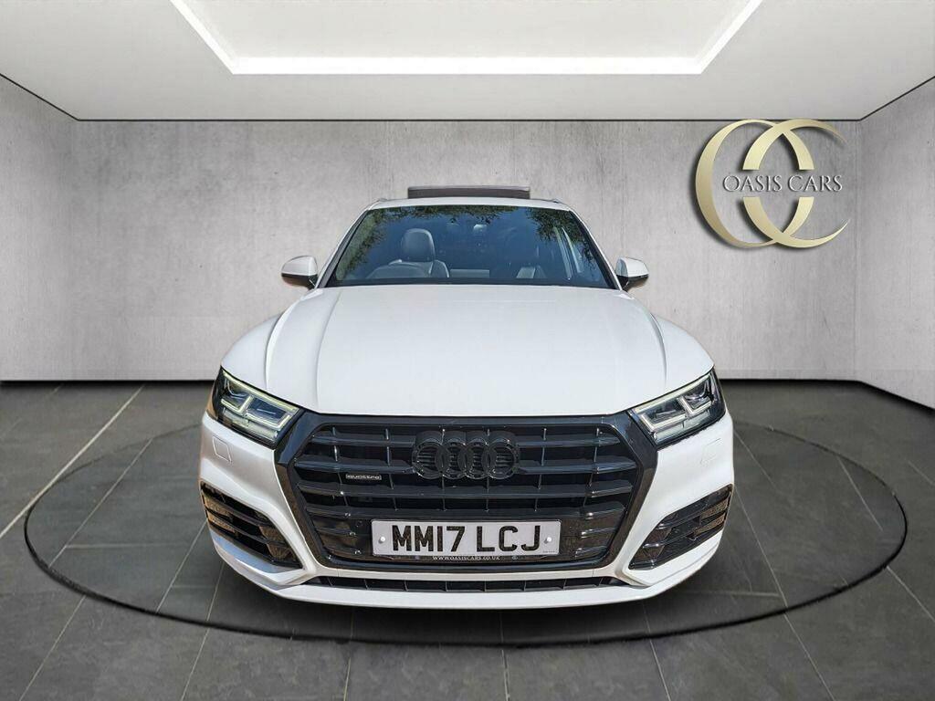 Audi Q5 2.0 Tdi S Line S Tronic Quattro Euro 6 Ss White #2