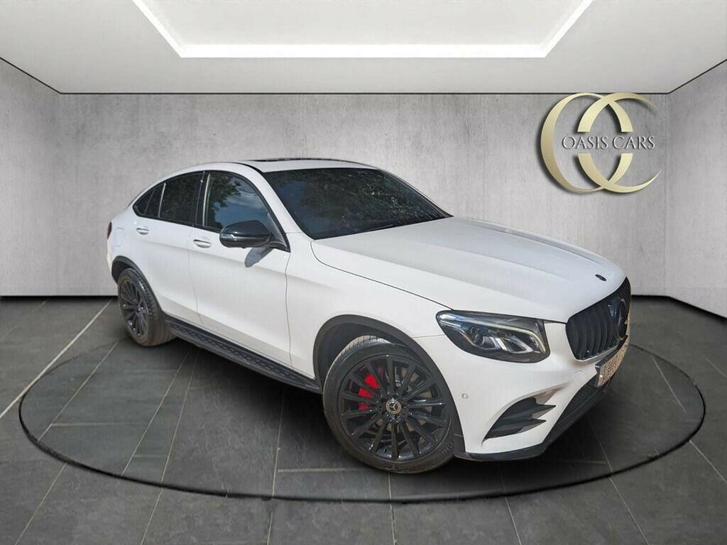 Mercedes-Benz GLC Class 2.0 Glc250 Amg Line Premium Plus Coupe G-tronic White
