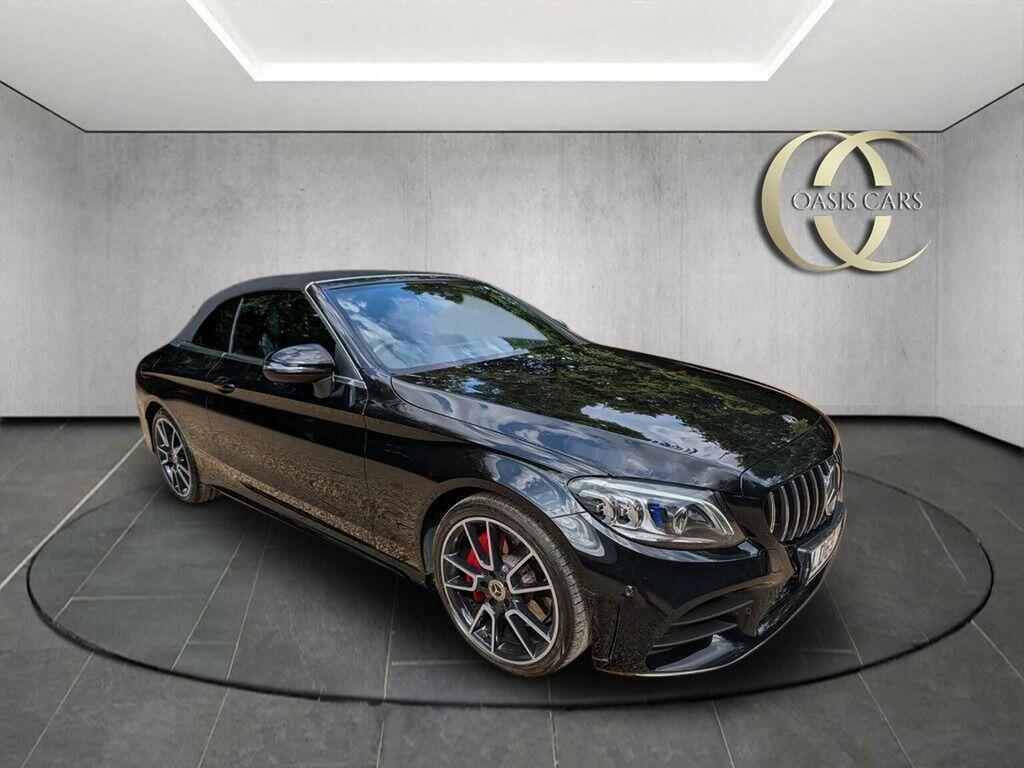 Mercedes-Benz C Class 2.0 C300 Amg Line Premium Cabriolet G-tronic Eu Black #2