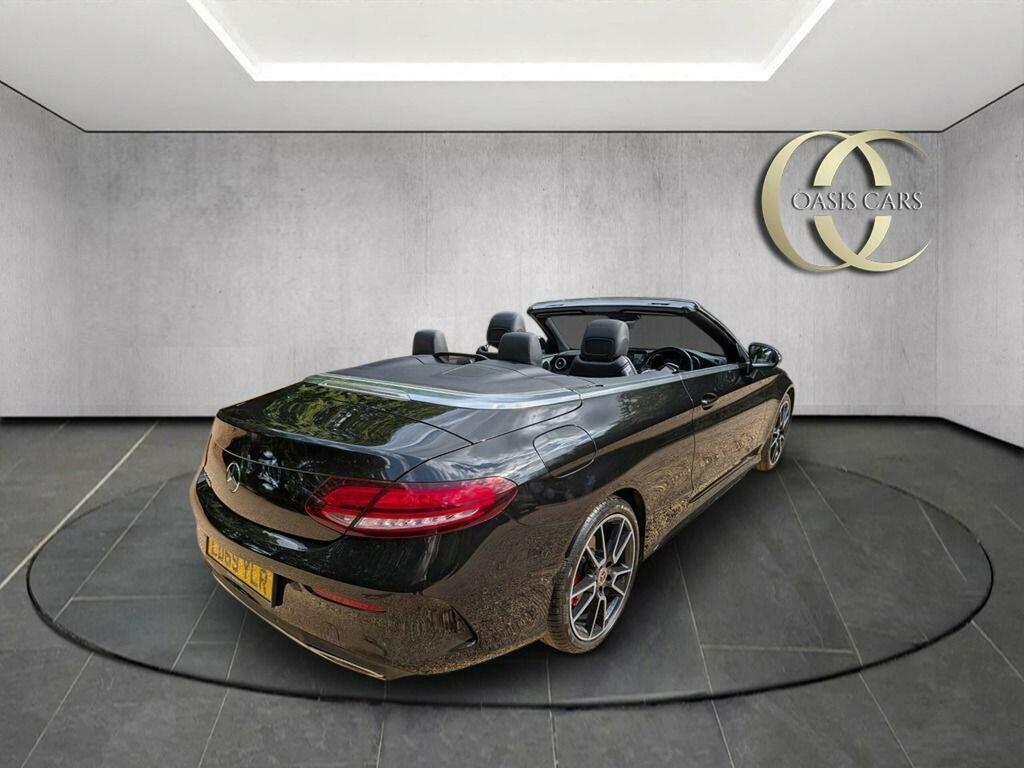 Mercedes-Benz C Class 2.0 C300 Amg Line Premium Cabriolet G-tronic Eu Black #4