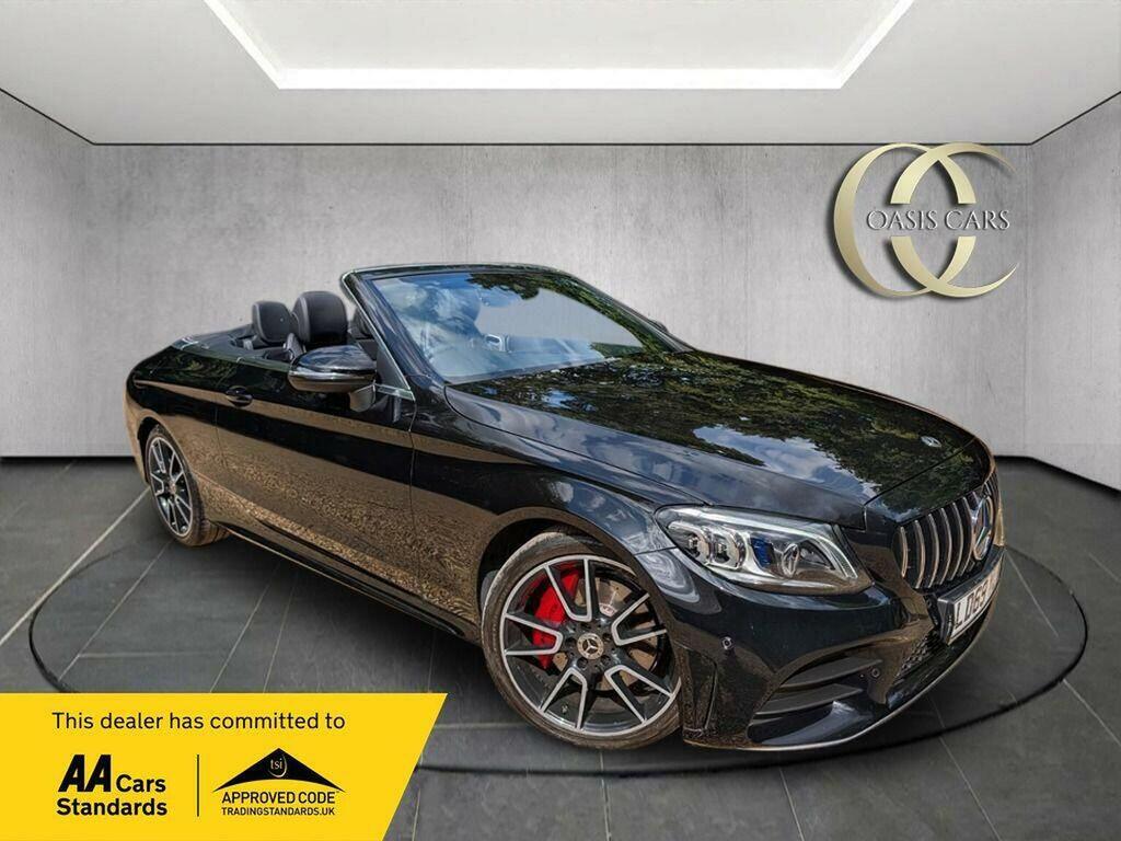 Mercedes-Benz C Class 2.0 C300 Amg Line Premium Cabriolet G-tronic Eu Black