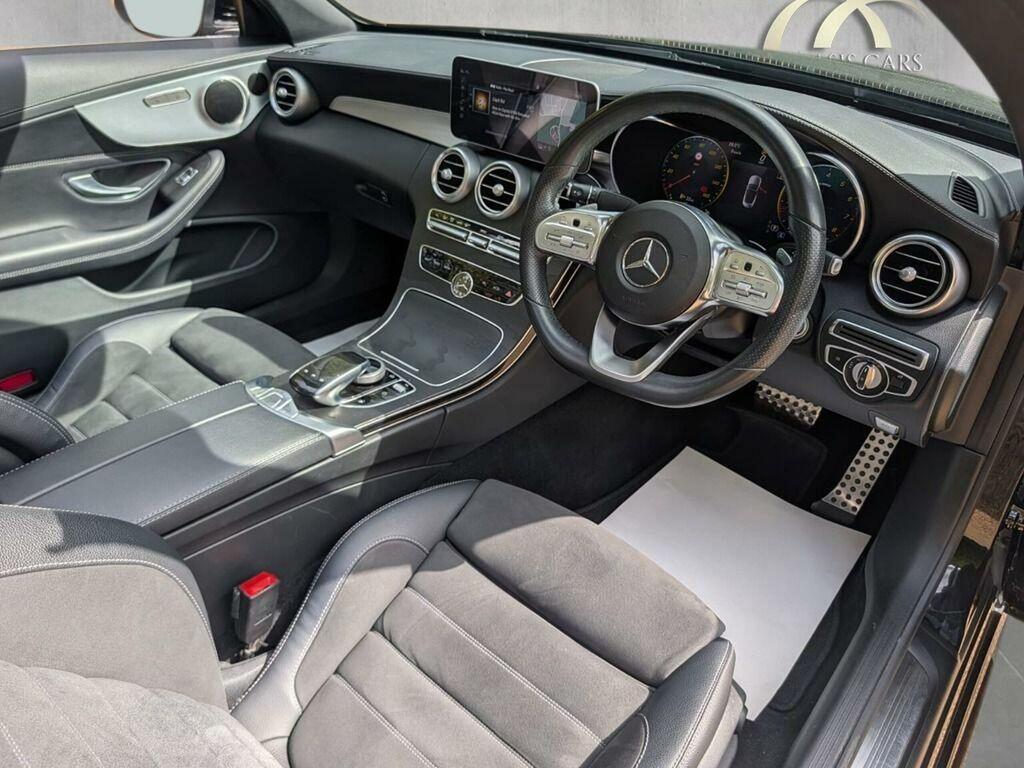 Mercedes-Benz C Class 2.0 C300 Amg Line Premium Cabriolet G-tronic Eu Black #3