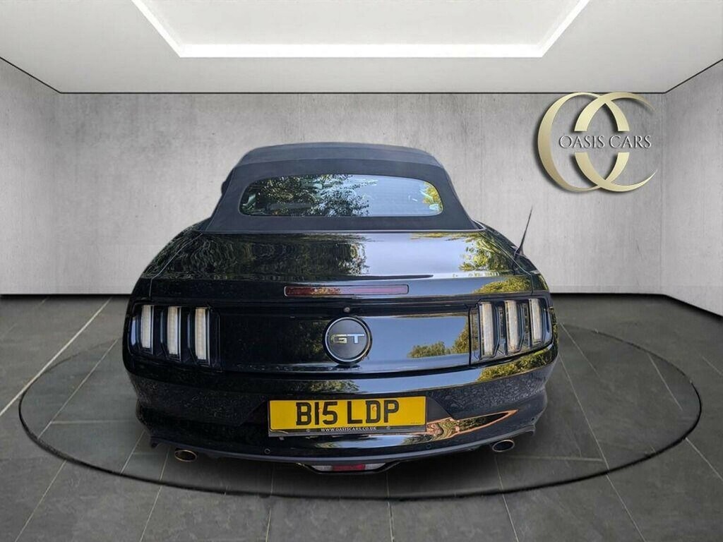 Ford Mustang Convertible 5.0 V8 Gt Selshift Euro 6 201616 Black #6