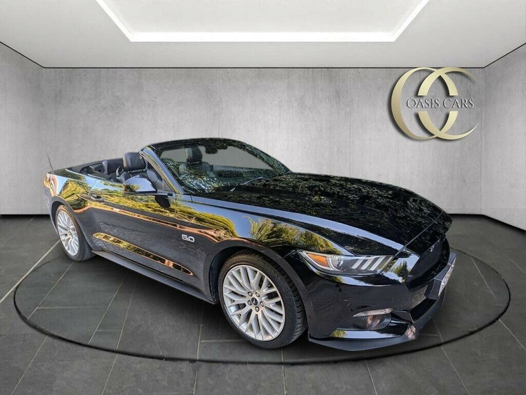 Ford Mustang Convertible 5.0 V8 Gt Selshift Euro 6 201616 Black #4